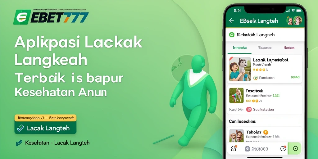Antarmuka EBET777 yang intuitif dan fitur lacak langkah yang komprehensif.