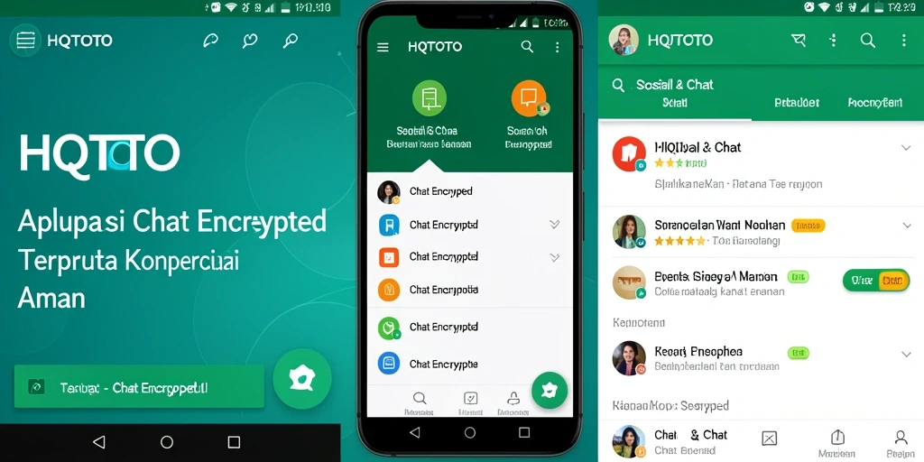 Antarmuka HQTOTO yang aman dan mudah digunakan untuk chat encrypted.